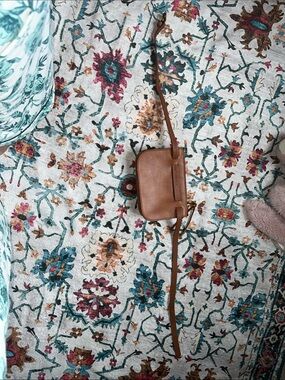 Leather Crossbody Bag in Brown - Women's  Belt Bag